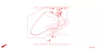 PARAFANGO ANTERIORE/PAVIMENTO GRADINO per Honda SH 150 SPORTY ED 2023