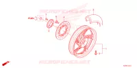 RUOTA POSTERIORE per Honda SH 150 SPORTY ED 2023