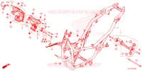 CORPO TELAIO per Honda PCX 125 2ED 2023