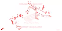 PIEDE D'APPOGGIO  per Honda PCX 125 2ED 2023