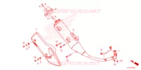 SMORZATORE SCARICO  per Honda PCX 125 2ED 2023