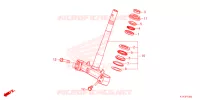 FORCELLA ANTERIORE/GAMBA STERZO per Honda PCX 125 ABS 2024