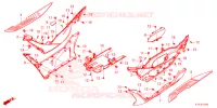 GRADINO PAVIMENTO/COPERTURA SOTTO per Honda PCX 125 ABS 2024