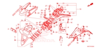 PARAFANGO POSTERIORE  per Honda X ADV 750 LOWER 2023