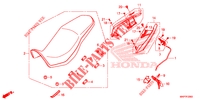 SEDILE/RIPARO SEDILE per Honda CB 500 X ABS 2023