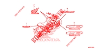 EMBLEMA/STRISCIA per Honda CB 300 R ABS 2021