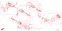 FRECCIA LAMPEGGIATORE per Honda GROM 125 ABS 2024