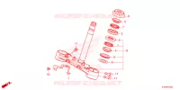 GAMBA STERZO/PONTE SOPRA per Honda GROM 125 ABS 2024