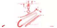 CATENA CAMMA/TENSIONE per Honda ANC 110 ICON SPORT 2009