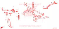 SOSTEGNO PRINCIPALE/ BRACCIO AVVIATORE A TIRO per Honda ZOOMER 110 X 2021
