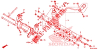 AMMORTIZZATORE POSTERIORE per Honda VFR 800 F 2016