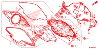 INDICATORE COMBINAZIONE per Honda VFR 800 F 2014