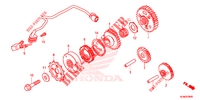 INNESTO AVVIATORE per Honda VFR 800 F 2014