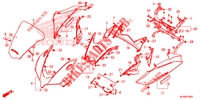 CAPUCCIO ANTERIORE per Honda VFR 800 F 2014