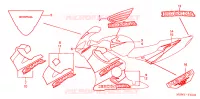ADESIVO per Honda CBR 600 F 2001