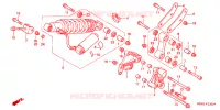 AMMORTIZZATORE POSTERIORE per Honda CBR 600 F 2001
