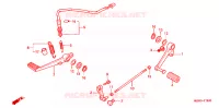 PEDALE FRENO/PEDALE CAMBIO per Honda CBR 600 F 2001