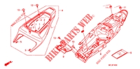 COPERTURA CENTRO/COPERTURA POSTERIORE per Honda CBR 600 RR 2007