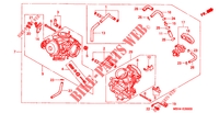CARBURATORE per Honda VT 1100 SHADOW C3 AERO 2001