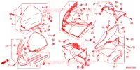 CARENE ANTERIORE per Honda PCX 125 2013