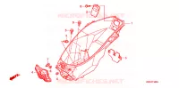 SCATOLA BAGAGLI per Honda PCX 125 2013