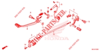 PEDALE per Honda GL 1800 GOLD WING DCT 2019