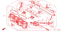 CORPO FARFALLATO per Honda CBR 1100 SUPER BLACK BIRD 2001