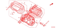 INDICATORE COMBINAZIONE per Honda CROSSTOURER 1200 DCT SPECIAL 2012