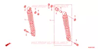AMMORTIZZATORE POSTERIORE per Honda PCX 125 2010
