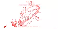 SCATOLA BAGAGLI per Honda PCX 125 2010
