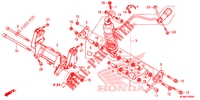 AMMORTIZZATORE POSTERIORE per Honda VFR 800 F 2017
