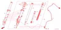 FORCELLA ANTERIORE per Honda PCX 125 2021