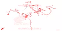 SISTEMA DI RICICLAGGIO DEL GAS per Honda PCX 125 2021