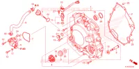 COPERTURA CASSA MANOVELLA/POMPA ACQUA per Honda SH 350 ED 2021