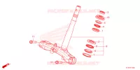 GAMBA STERZO/PONTE SOPRA per Honda SH 350 ED 2021