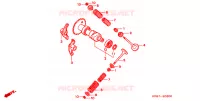 ALBERO A CAMME/VALVOLA per Honda FORZA 250 ABS SPECIAL 2002