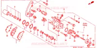 PINZA FRENO POSTERIORE per Honda FORZA 250 ABS SPECIAL 2002