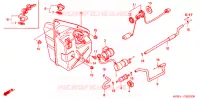 SERBATOIO CARBURANTE  per Honda FORZA 250 ABS SPECIAL 2002