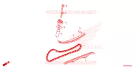 CATENA CAMMA/TENSIONE per Honda SH 125 SPORTY ED 2024
