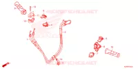 LEVA MANIGLIA/INTERRUTTORE/CAVO per Honda SH 125 SPORTY ED 2024