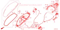 SEDILE/ SCATOLA BAGAGLI per Honda SH 125 SPORTY ED 2024