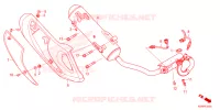 SMORZATORE SCARICO per Honda SH 125 SPORTY ED 2024