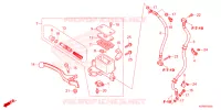 POMPA FRENO ANTERIORE per Honda SH 125 SPORTY 2024