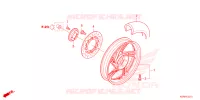 RUOTA POSTERIORE per Honda SH 125 SPORTY 2024