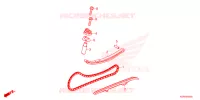 CATENA CAMMA/TENSIONE per Honda SH 125 2024