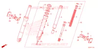 FORCELLA ANTERIORE per Honda SH 125 2024
