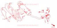 SMORZATORE SCARICO per Honda SH 125 2024