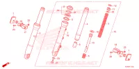 FORCELLA ANTERIORE per Honda SH 150 2ED 2024