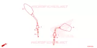 SPECCHIO per Honda SH 150 2ED 2024