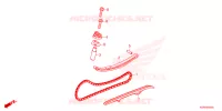 CATENA CAMMA/TENSIONE per Honda SH 150 2ED 2024